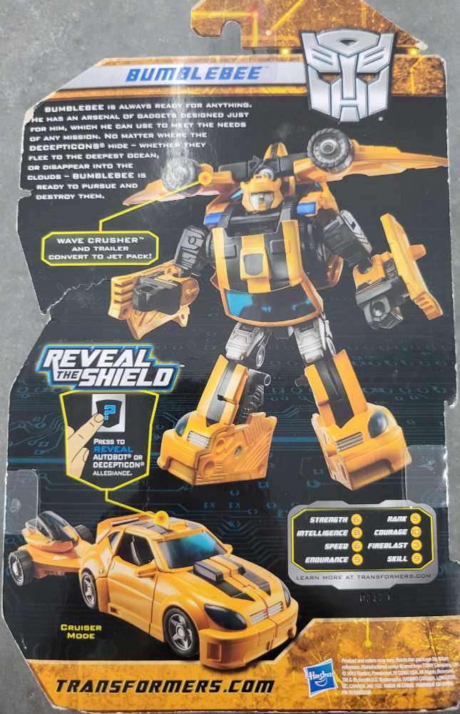 Bumblebee Carded - Hasbro (Reveal The Shield) action figure collectible - Main Image 3
