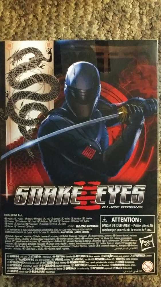 G.I. Joe Classified: 18 Origins Akiko - Hasbro (Snake Eyes: G.I. Joe Origins) action figure collectible [Barcode 5010993738359] - Main Image 2
