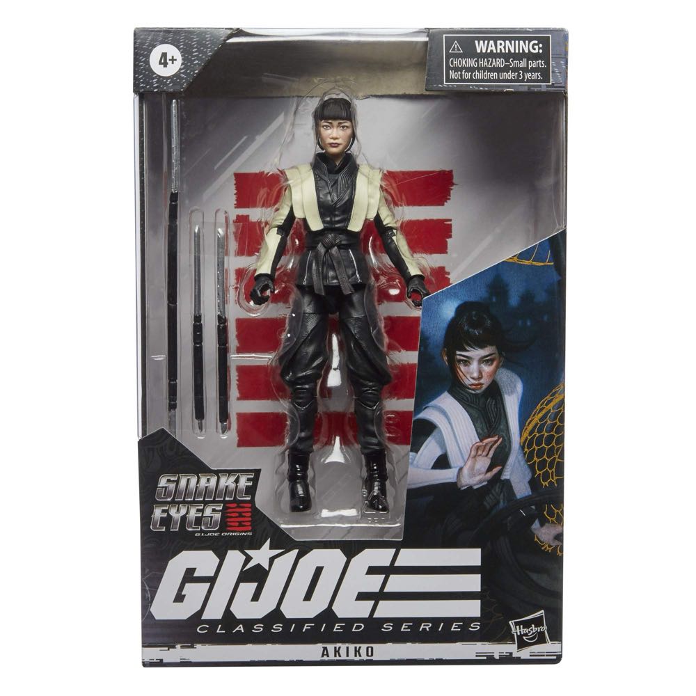 G.I. Joe Classified: 18 Origins Akiko - Hasbro (Snake Eyes: G.I. Joe Origins) action figure collectible [Barcode 5010993738359] - Main Image 5