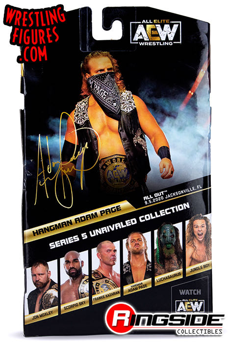 Hangman Adam Page - Jazwares AEW (AEW Unrivaled 5) action figure collectible - Main Image 4