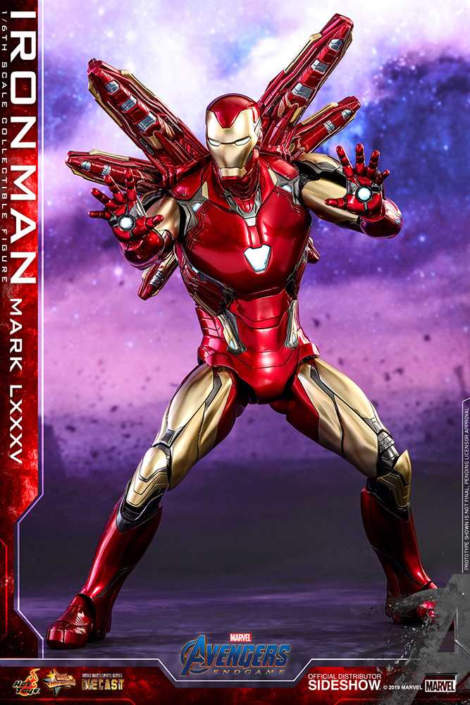 Iron Man, Mark LXXXV - Hot Toys (Avengers: Endgame (2019)) action figure collectible - Main Image 4