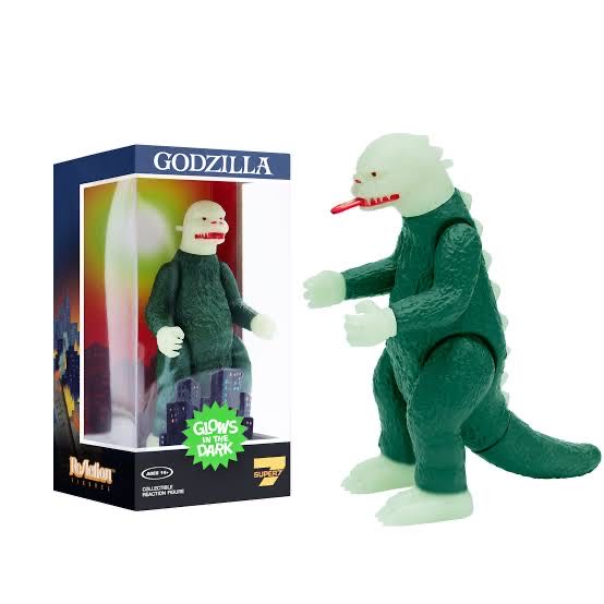Super 7 Godzilla Shogun Glow In The Dark 2021 NYCC Exclusive - Super 7 / ReAction Figures (Godzilla) action figure collectible [Barcode 840049817043] - Main Image 4