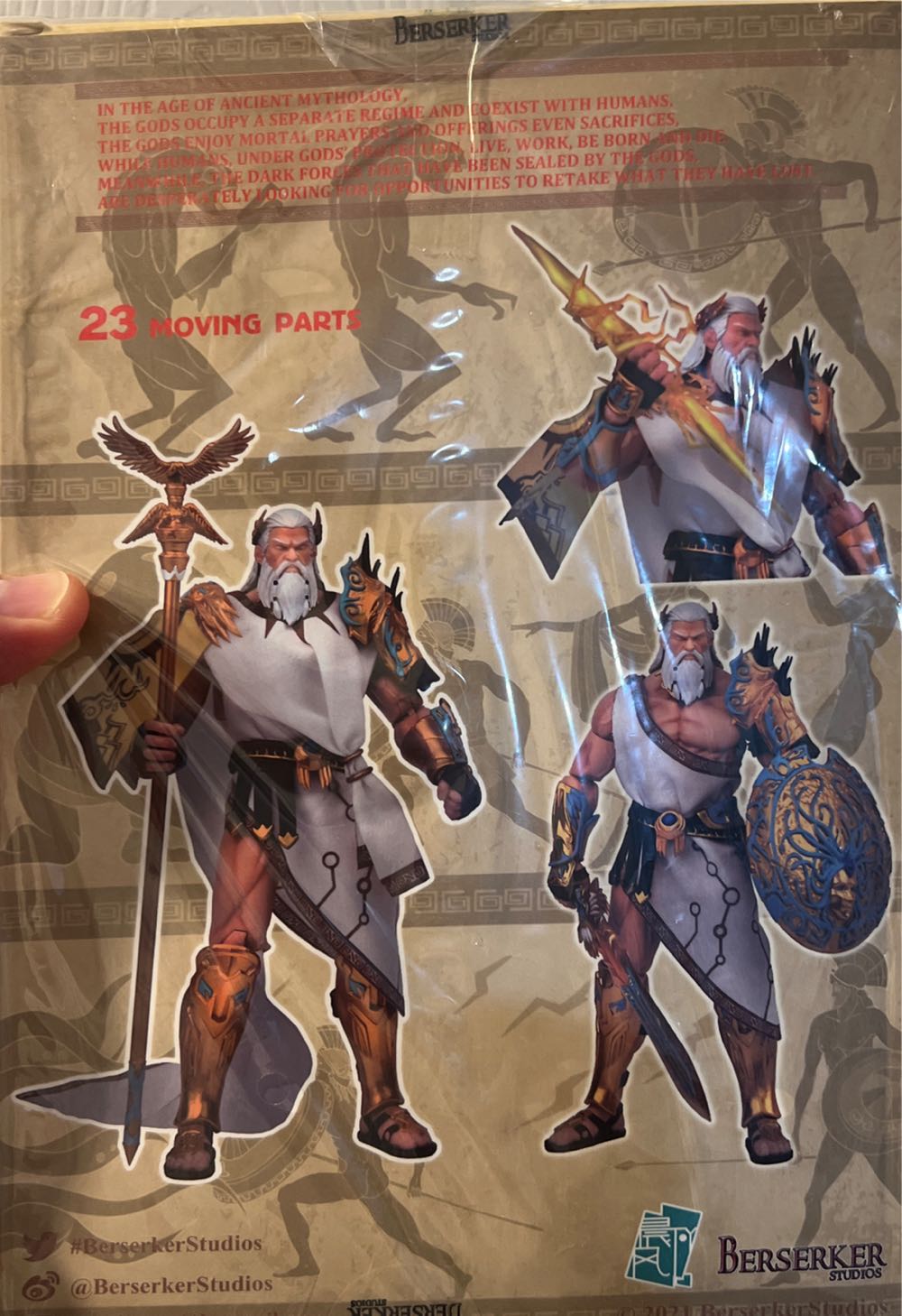 Berserker Myth Zeus Endless War - Berserker action figure collectible - Main Image 2