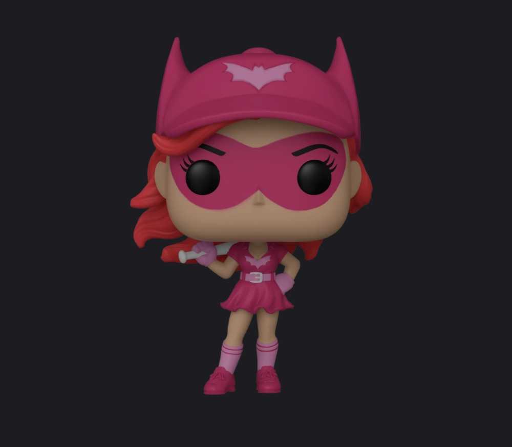 Batwoman Comics Bombshells: Breast Cancer Awareness Batwoman #221 - Funko (BCAM DC Comics Bombshells) (DC Comics Bombshells Breast Cancer Awareness) action figure collectible [Barcode 889698584982] - Main Image 3
