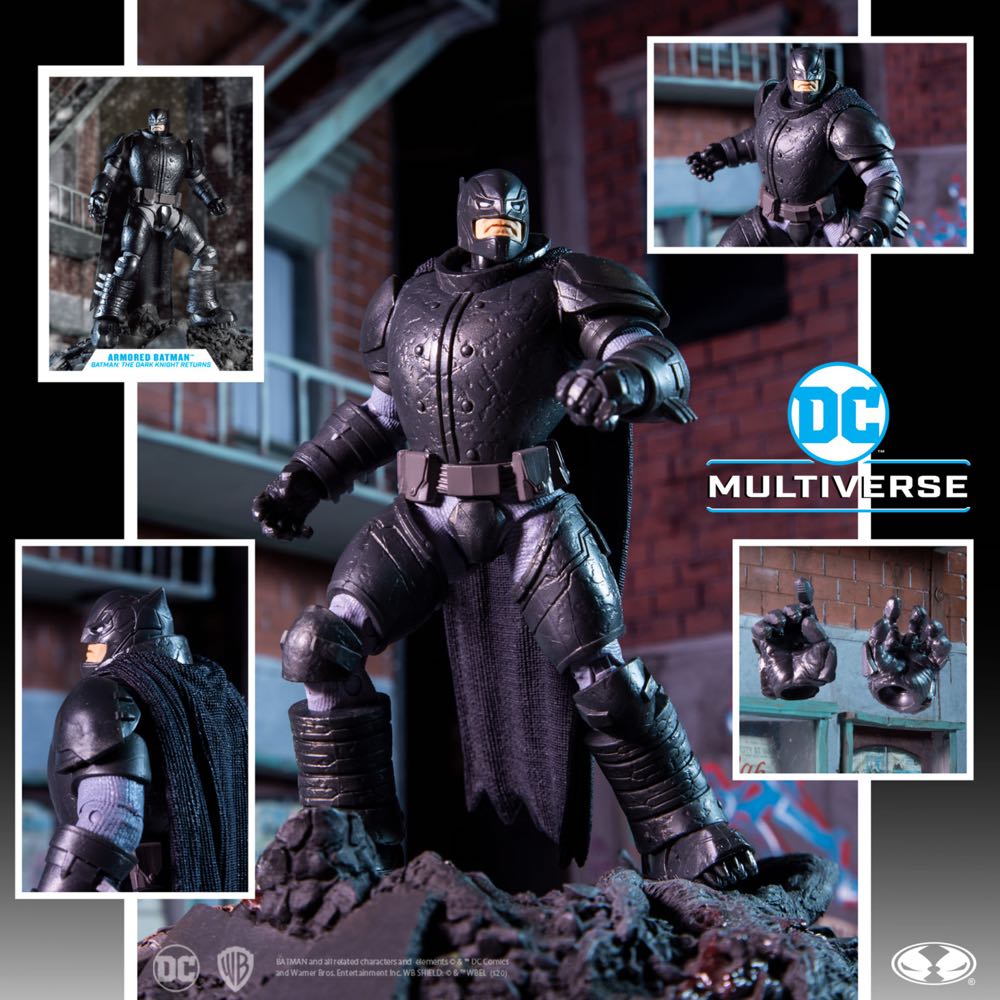 Armored Batman - McFarlane Toys (Batman: The Dark Knight Returns) action figure collectible [Barcode 787926151435] - Main Image 3