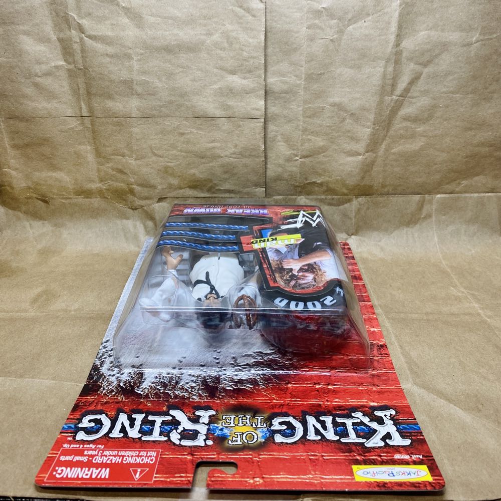 WWE King Of The Ring Bone Crunching Mankind Mr. Socko Wwe Bca New - Jakks Pacific (WWF King Of The Ring) action figure collectible [Barcode 039897805832] - Main Image 3