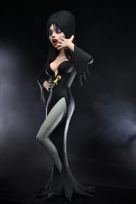 Elvira <Toony Terrors> - Neca (Elvira, Mistress of the Dark) action figure collectible [Barcode 634482397343] - Main Image 3