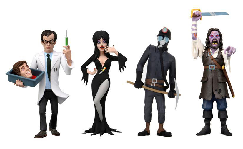 Elvira <Toony Terrors> - Neca (Elvira, Mistress of the Dark) action figure collectible [Barcode 634482397343] - Main Image 4