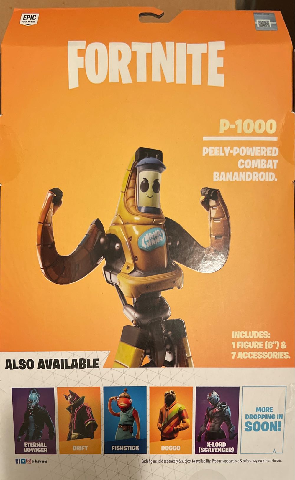 P-1000 - Jazwares LLC (Fortnite) action figure collectible [Barcode 191726020615] - Main Image 2