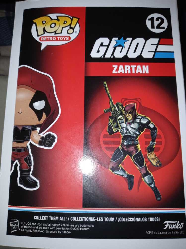 Funko Pop GI Joe 12 Zartan - Funko (G. I. JOE) action figure collectible [Barcode 889698509114] - Main Image 2