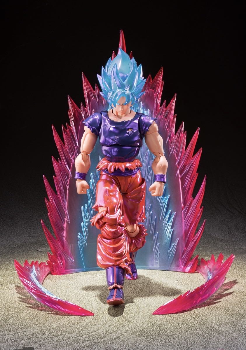 SON GOKU SSGGSS KAIO-KEN TAMASHII WEB EXCLUSIVE - Tamashii Nations - Bandai Spirits (Dragon Ball Super) action figure collectible [Barcode 4573102621160] - Main Image 2