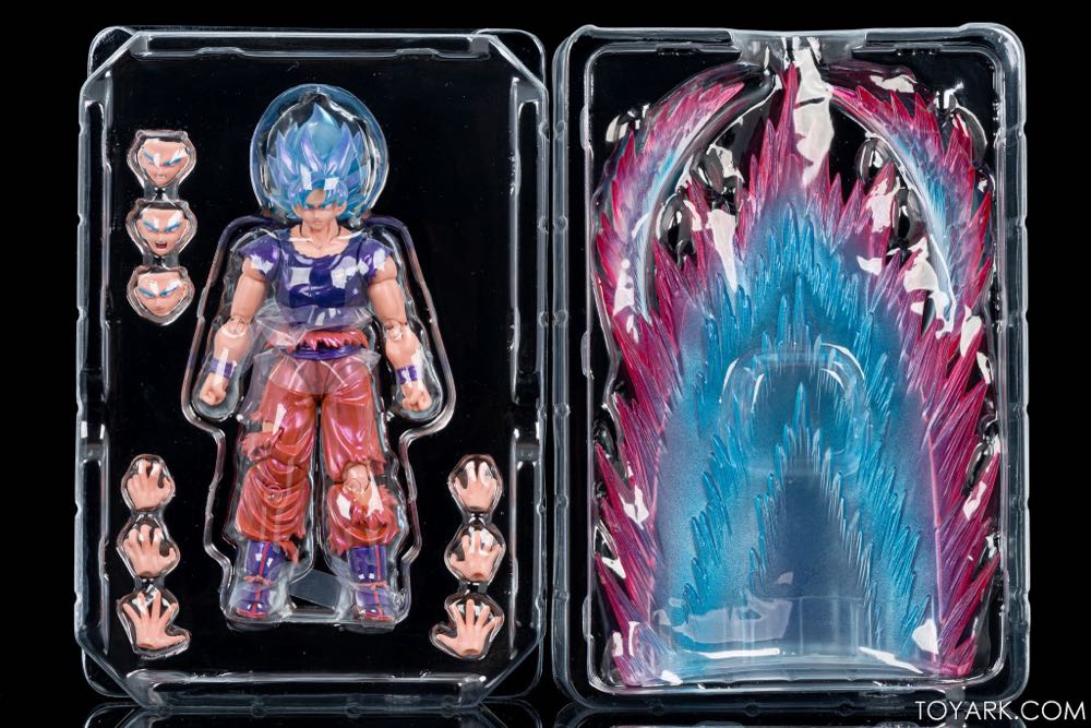 SON GOKU SSGGSS KAIO-KEN TAMASHII WEB EXCLUSIVE - Tamashii Nations - Bandai Spirits (Dragon Ball Super) action figure collectible [Barcode 4573102621160] - Main Image 4