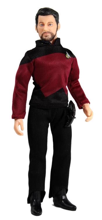 Star Trek Mego - TNG: Cmdr Will Riker - MEGO Corp. (Star Trek The Next Generation) action figure collectible [Barcode 850025246552] - Main Image 3