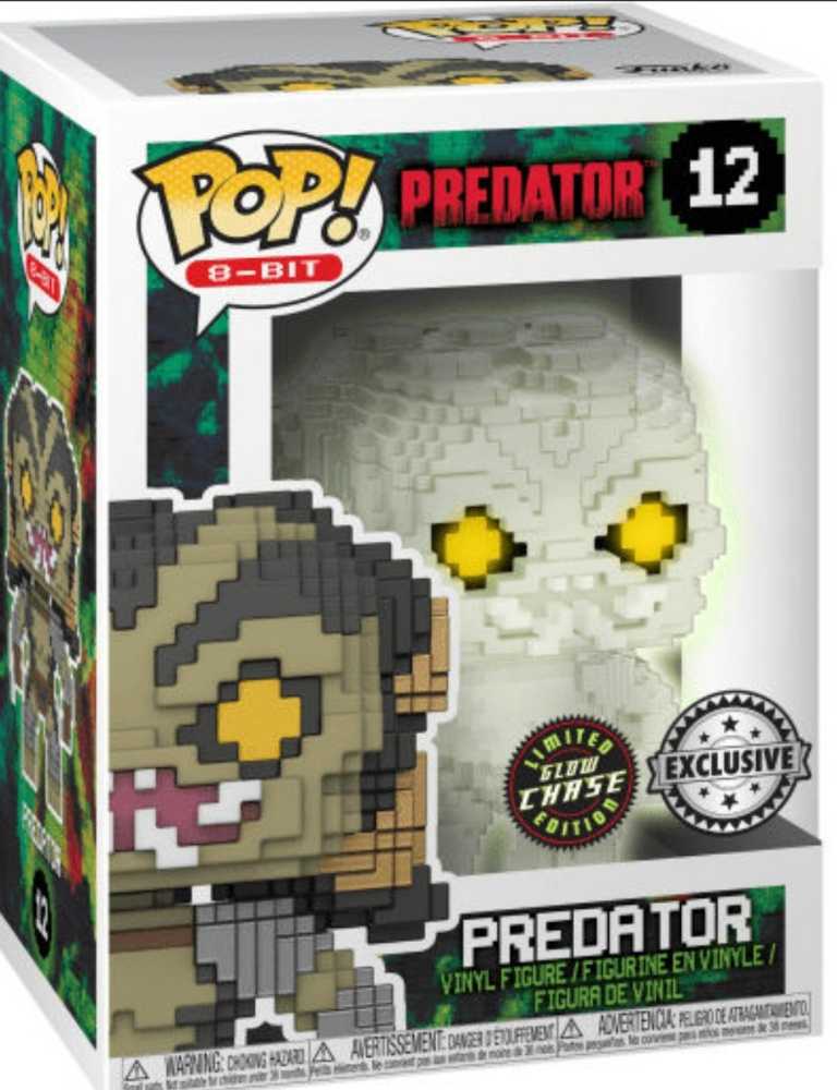Funko: Predator #12 Predator 8-Bit Glow In The Dark   action figure collectible - Main Image 1