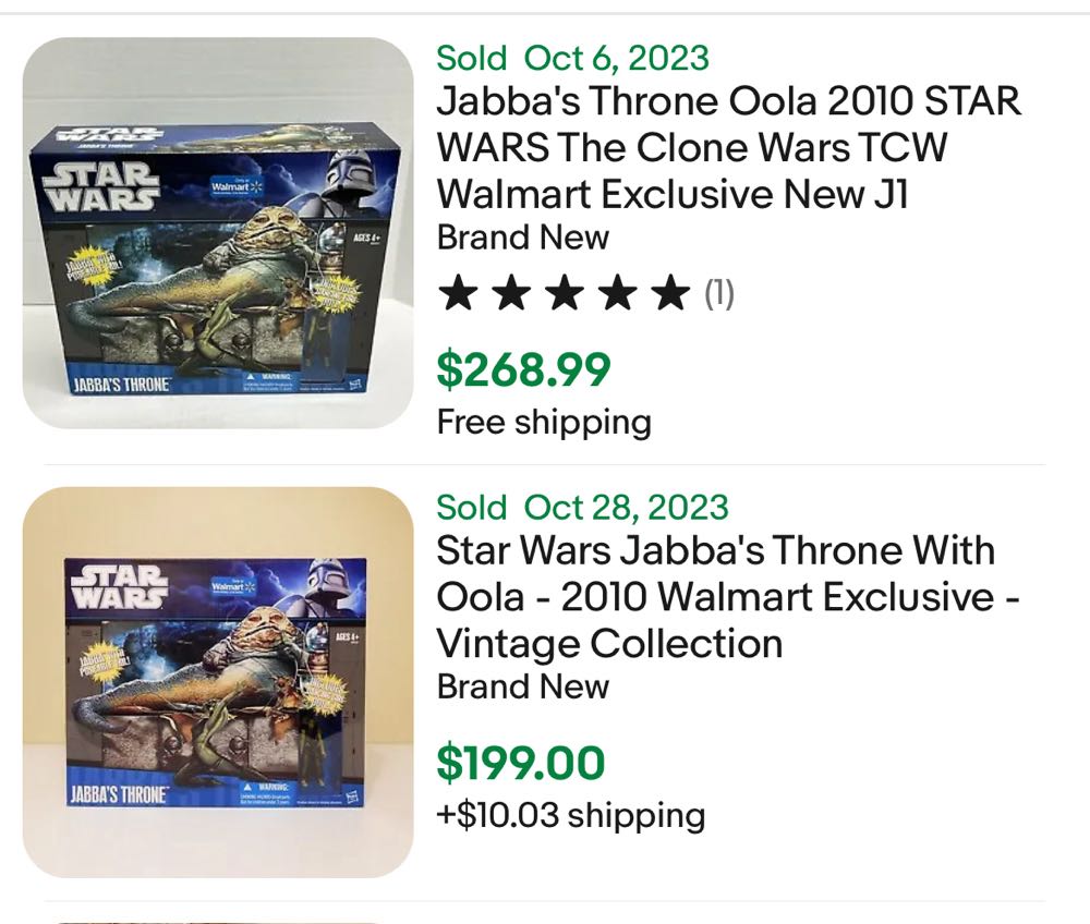 JABBA’S THRONE - Hasbro (Return Of The Jedi) action figure collectible [Barcode 653569502852] - Main Image 3