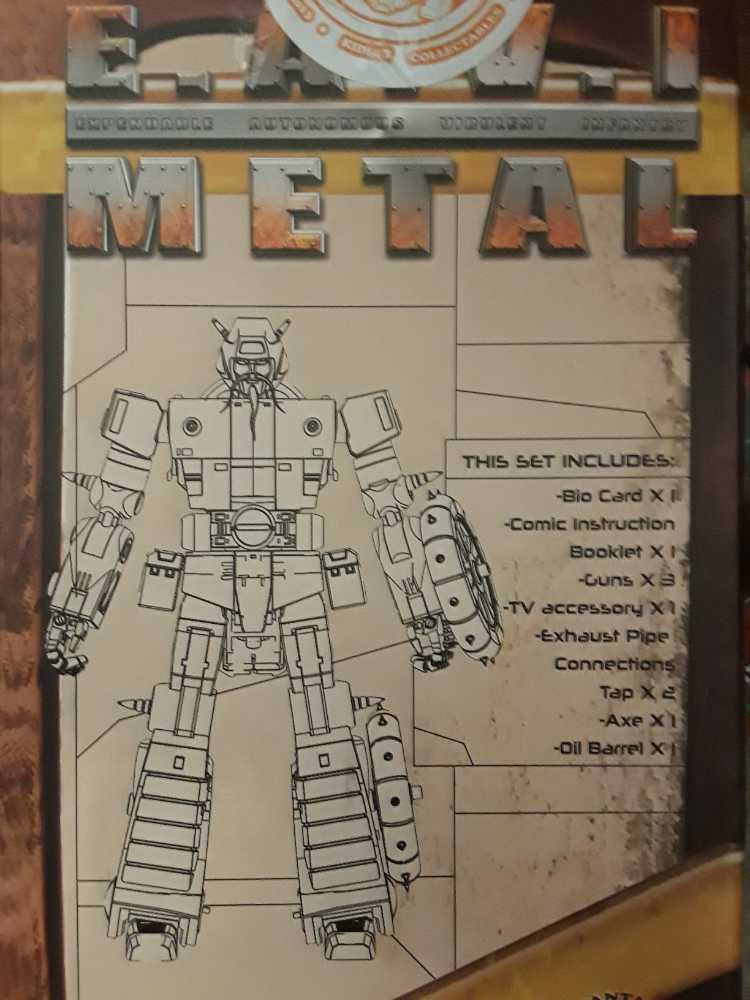 Wreck-gar P-6A (Crash-hog) - Keith’s Fantast Club (KFC) (Transformers: The Movie (1986)) action figure collectible - Main Image 2