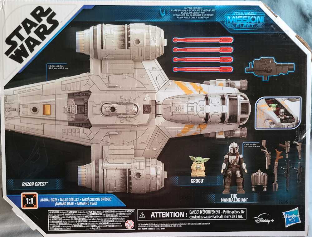 Star Wars Misson Fleet Razor Crest - Hasbro (Star Wars Mission Fleet) action figure collectible [Barcode 5010993877492] - Main Image 2