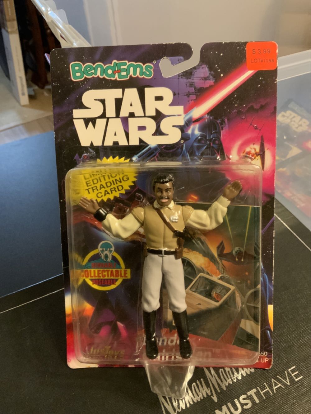 Star Wars Lando Calrissian Bend Ems  action figure collectible [Barcode 020616125508] - Main Image 2