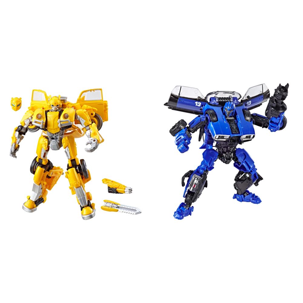 SS-18 Bumblebee vs SS-46 Dropkick - Hasbro (Transformers: Buzzworthy Bumblebee) action figure collectible [Barcode 5010993893119] - Main Image 2