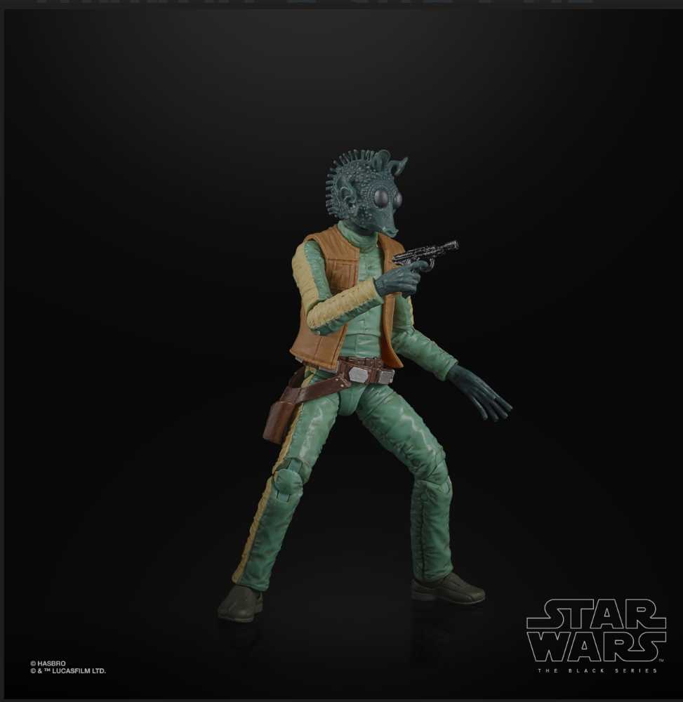 Black Series. The Power Of The Force.  A New Hope. Greedo ( The Power Of The Force ) - Hasbro (Star Wars : A New Hope) action figure collectible [Barcode 5010993899814] - Main Image 3