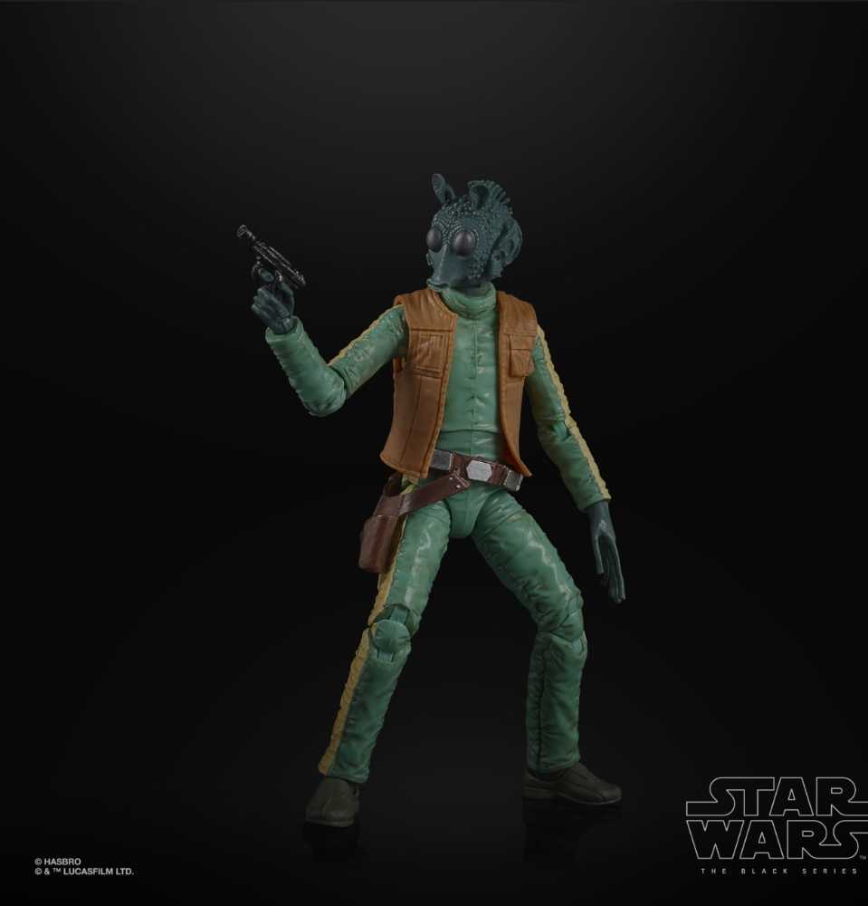 Black Series. The Power Of The Force.  A New Hope. Greedo ( The Power Of The Force ) - Hasbro (Star Wars : A New Hope) action figure collectible [Barcode 5010993899814] - Main Image 4