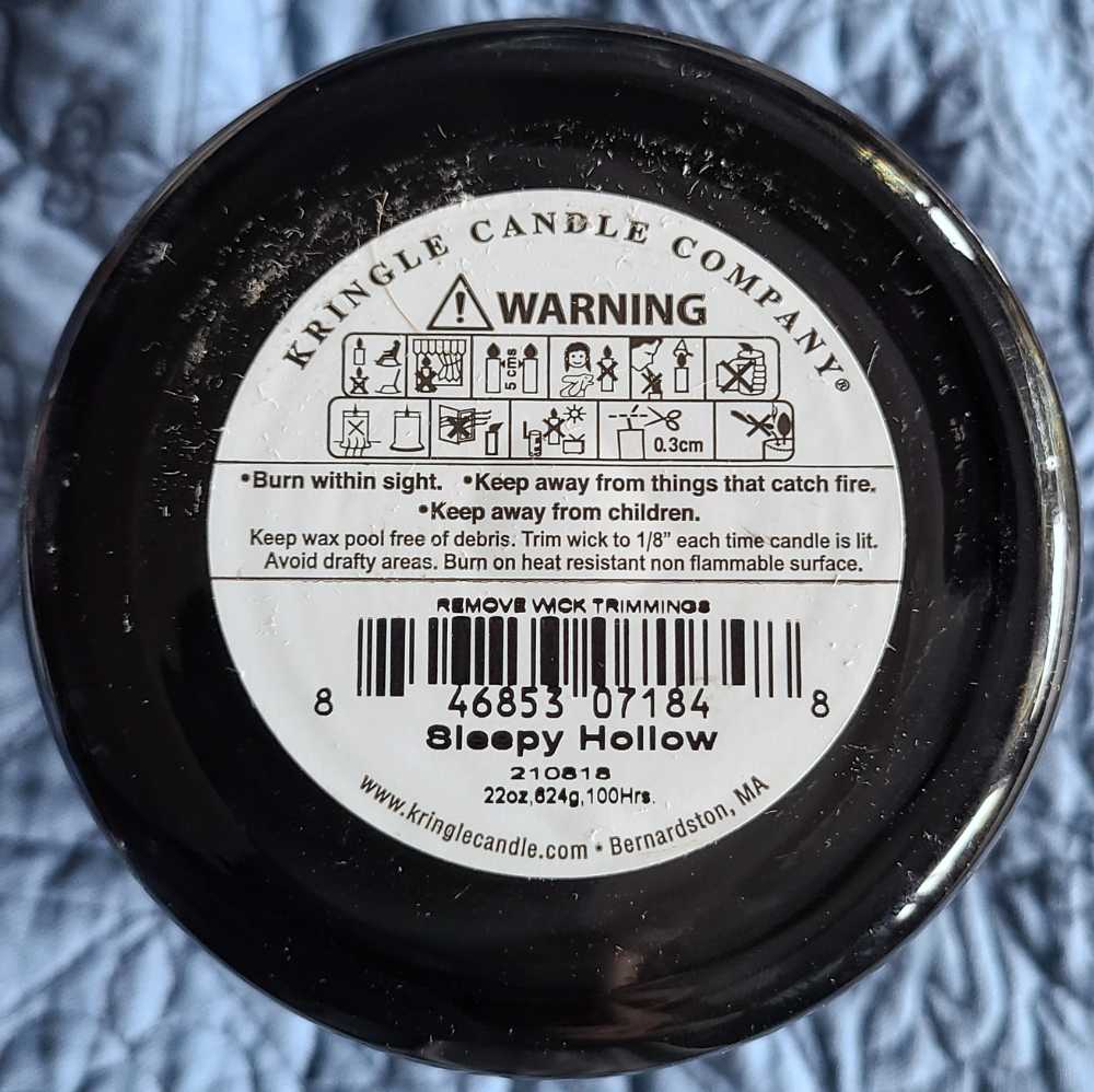 CANDLE: Halloween Kringle Sleepy Hollow 2021 - Kringle Candle (Halloween Candle) action figure collectible [Barcode 846853071848] - Main Image 2