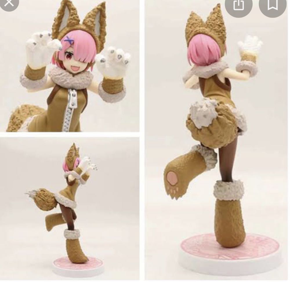 Re:Zero.  RAM  The Wolf and the Seven Young Kids SSS - FuRyu (Anime  - Re:Zero) action figure collectible - Main Image 2