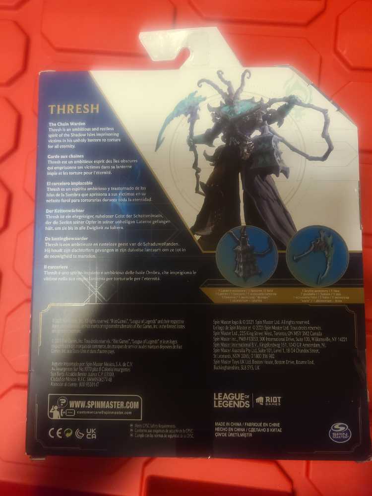 Thresh    - FANTASY - MONSTERS (Demon) action figure collectible [Barcode 778988384800] - Main Image 3