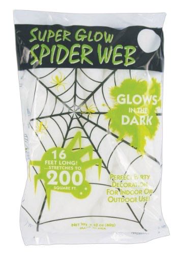 Glow In The Dark Spider Webs Standard  action figure collectible [Barcode 023168095589] - Main Image 1