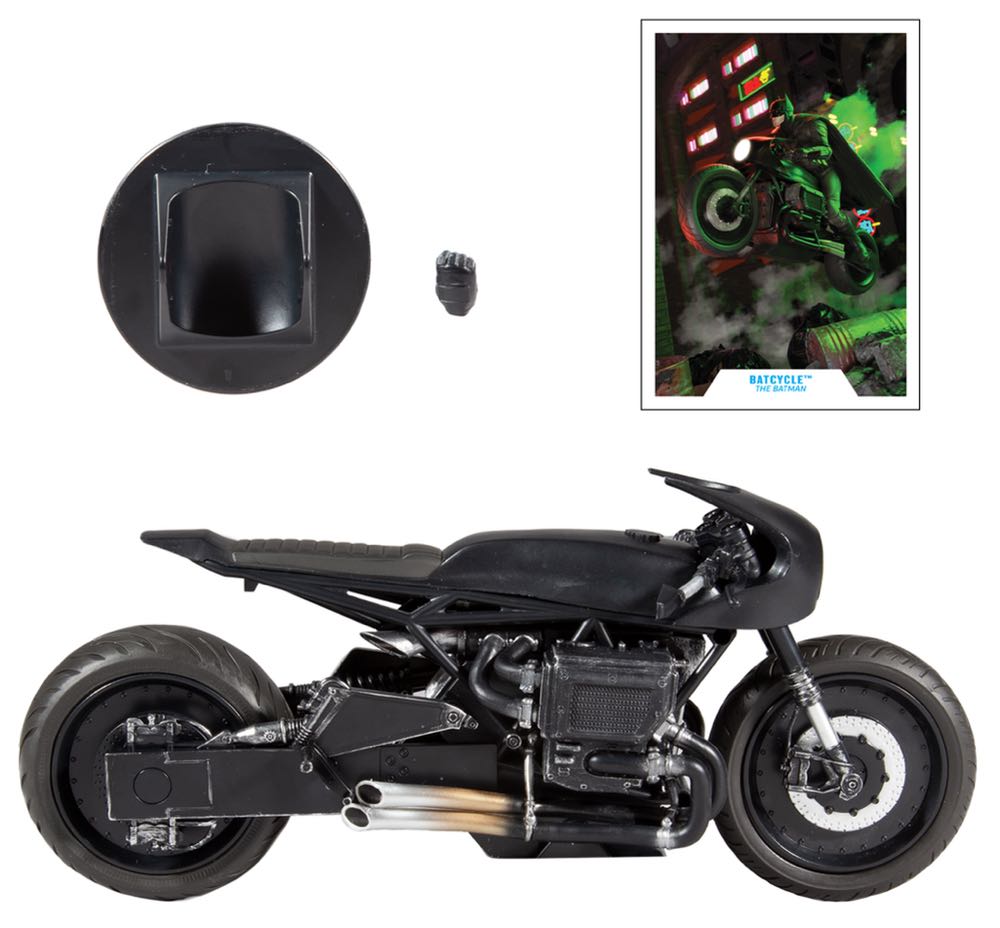 Batcycle - McFarlane Toys (The Batman Movie) action figure collectible [Barcode 787926157130] - Main Image 2