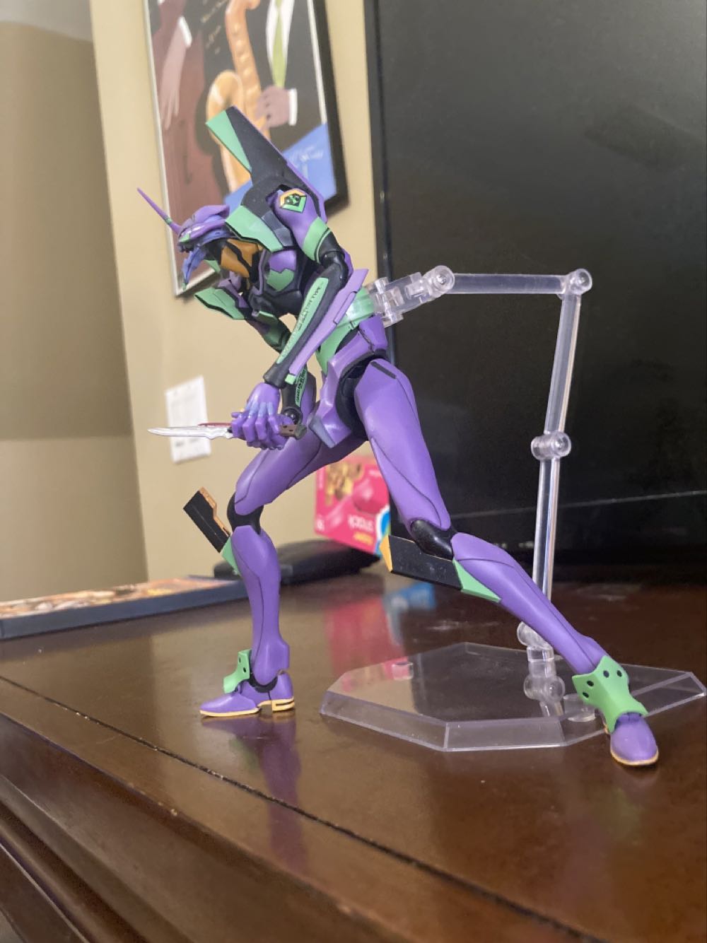 Eva-01 - Medicom Toys (Mafex) action figure collectible [Barcode 4530956470801] - Main Image 2