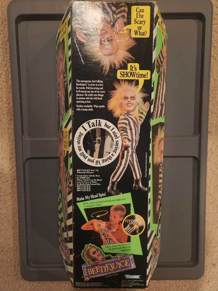 Beetlejuice - Kenner (Beetlejuice) action figure collectible [Barcode 076281300603] - Main Image 2