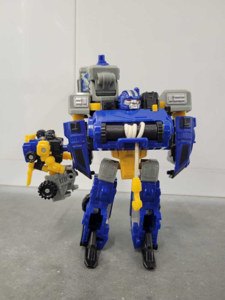 Smokescreen with Liftor - Hasbro (Universe) action figure collectible - Main Image 2