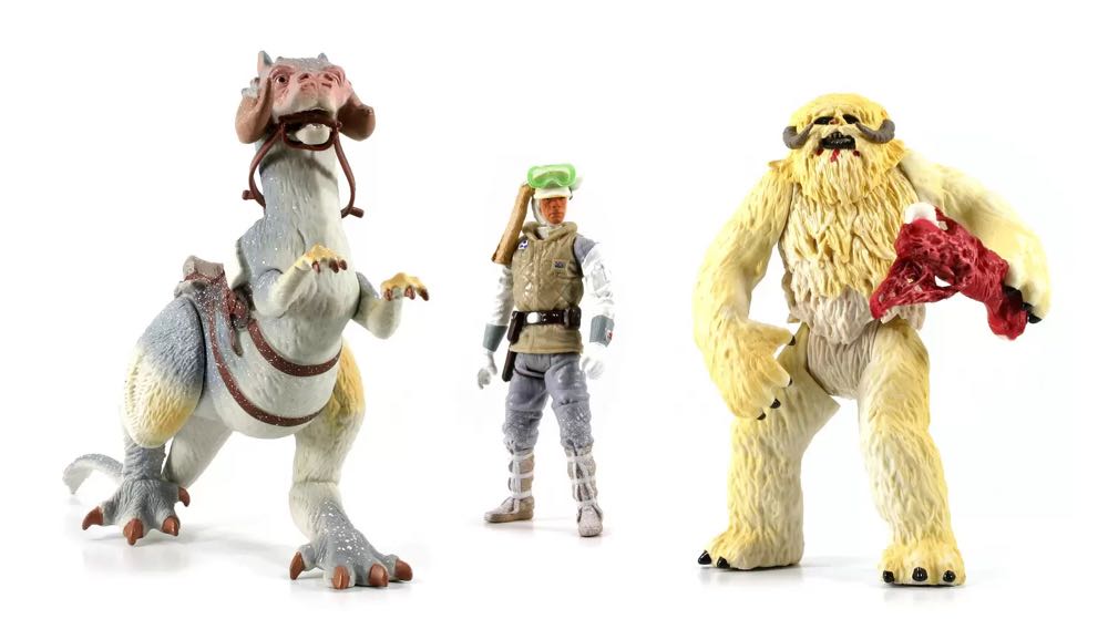 Tauntaun , Luke Skywalker , Wampa - Star Wars (Return Of The Jedi) Hoth Patrol Battle Pack - Hasbro (Star Wars) action figure collectible [Barcode 653569278672] - Main Image 2