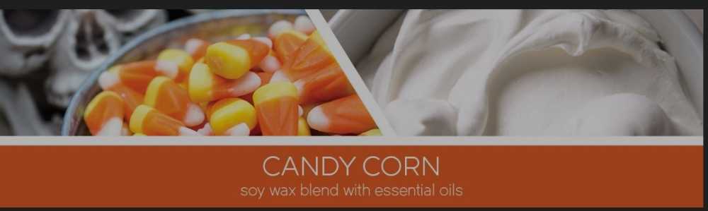 CANDLE: Halloween Goose Creek Candy Corn 2021 - Goose Creek Candle (Halloween Candle) action figure collectible [Barcode 818489017835] - Main Image 4
