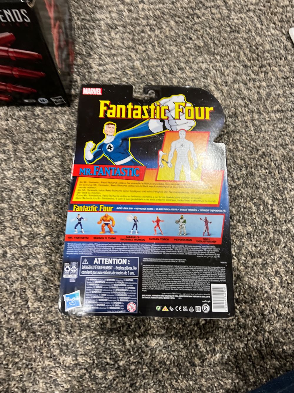 Marvel Legends Mr. Fantastic (Fantastic Four Retro Collection) - Hasbro (Fantastic Four) action figure collectible [Barcode 5010993842520] - Main Image 3