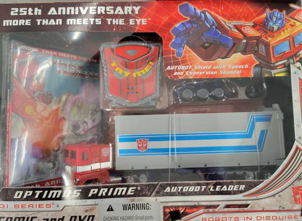 Optimus Prime 25th 1st - Hasbro (Reissue) action figure collectible - Main Image 2