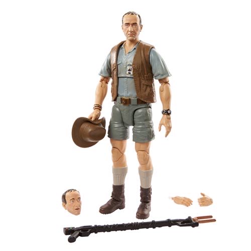 Robert Muldoon - Mattel (Jurassic Park) action figure collectible [Barcode 194735005277] - Main Image 3