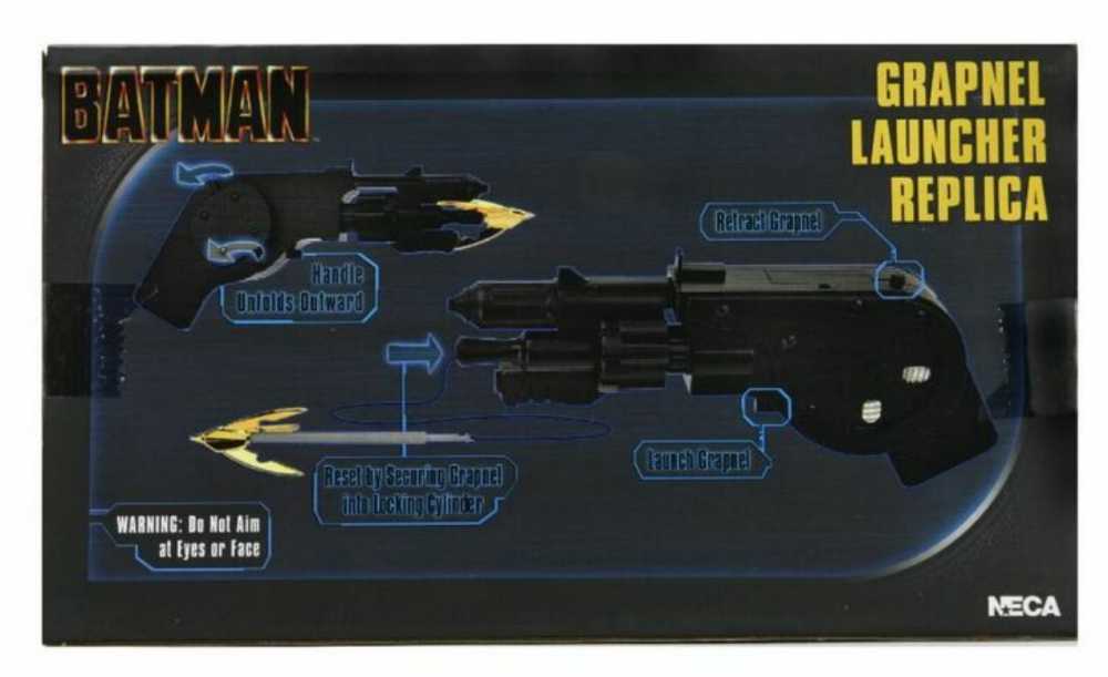 Grapnel Launcher - Neca (Neca Batman The Movie Prop Replica) action figure collectible [Barcode 634482616574] - Main Image 2