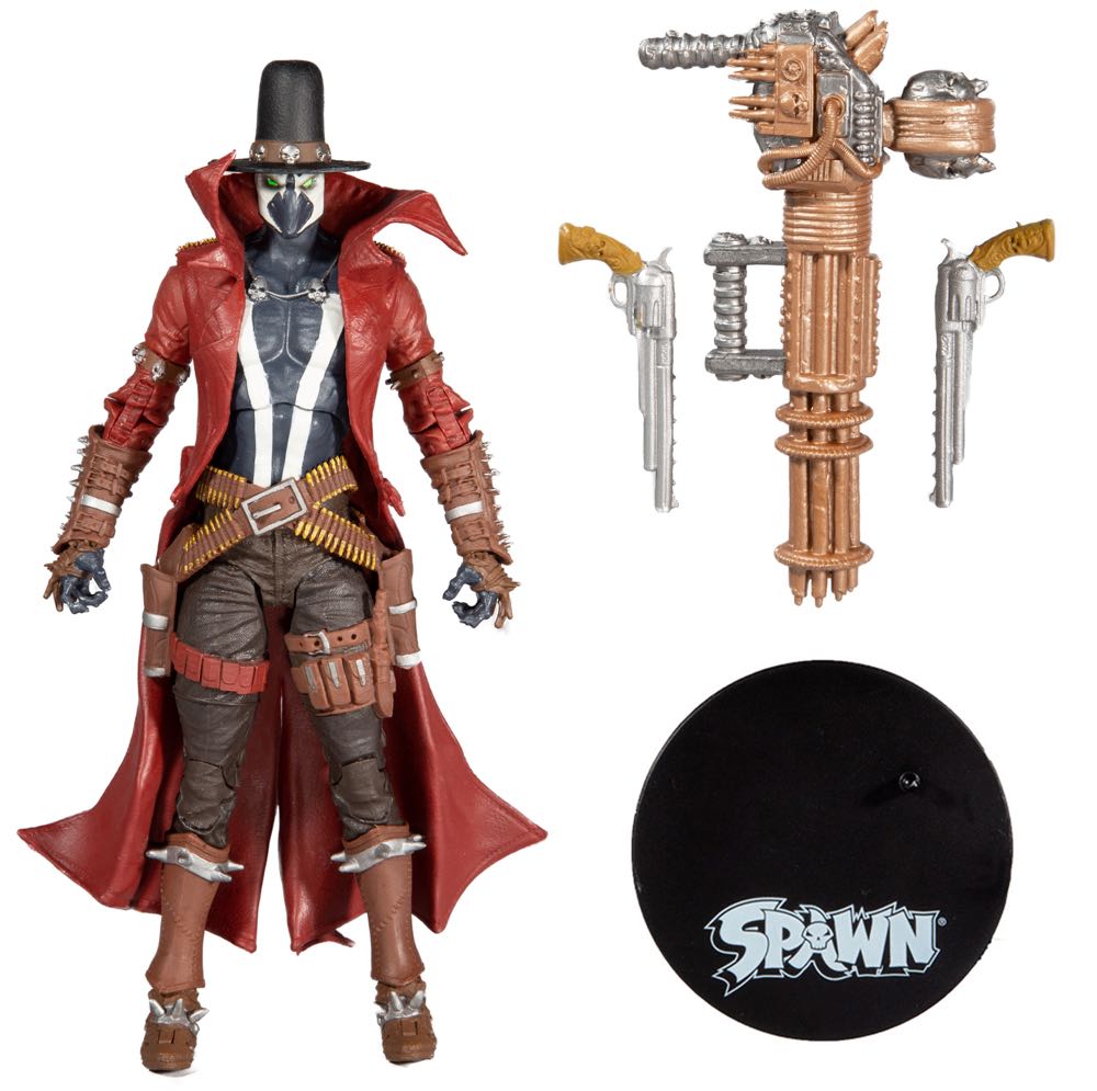 Gunslinger Spawn - McFarlane Toys (Gunslinger Spawn with Gatling Gun) action figure collectible [Barcode 787926901474] - Main Image 2