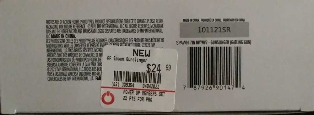 Gunslinger Spawn - McFarlane Toys (Gunslinger Spawn with Gatling Gun) action figure collectible [Barcode 787926901474] - Main Image 4