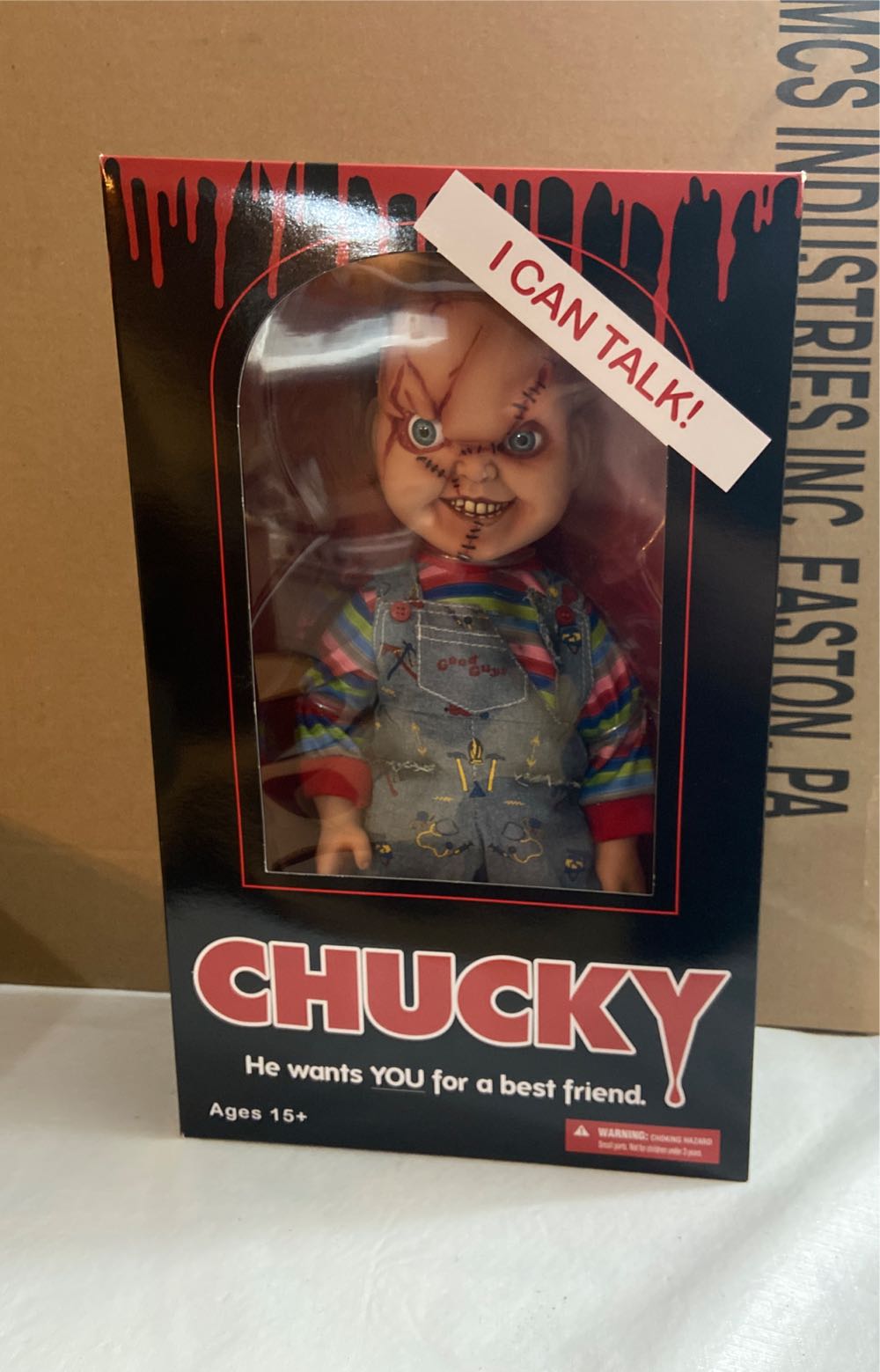 Bride of Chucky: Chucky Doll - Mezco (Childs Play) action figure collectible [Barcode 696198780031] - Main Image 1