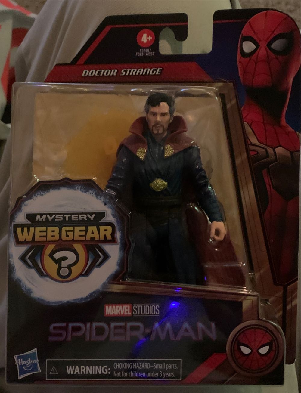 MSM Dr. Strange Marvel Studios Spider-man 6-inch Mystery Web Gear Doctor Strange Action Figure Includes Mystery Web Gear - Hasbro (Dr. Strange) action figure collectible [Barcode 5010993852796] - Main Image 2