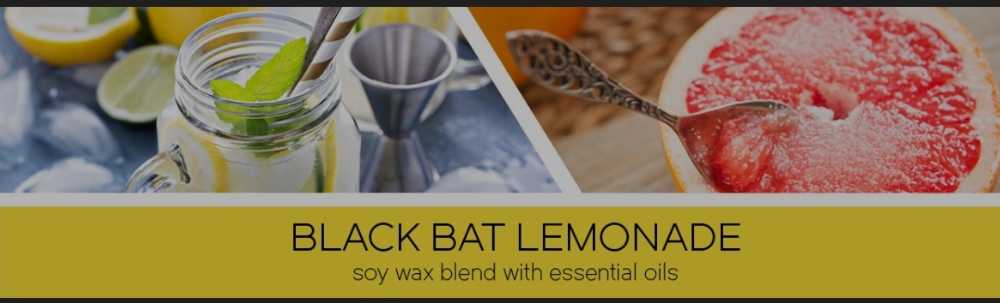 CANDLE: Halloween Goose Creek Black Bat Lemonade 2021 - Goose Creek Candle (Halloween Candle) action figure collectible [Barcode 818489017927] - Main Image 4
