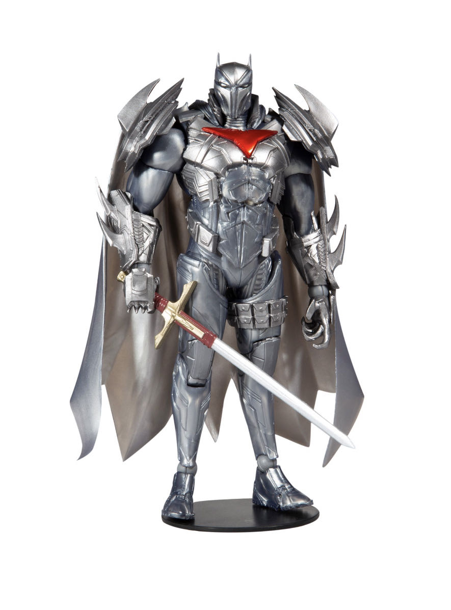 Azrael: Batman Armor (Silver) - McFarlane Toys (DC Multiverse) action figure collectible [Barcode 787926151725] - Main Image 4