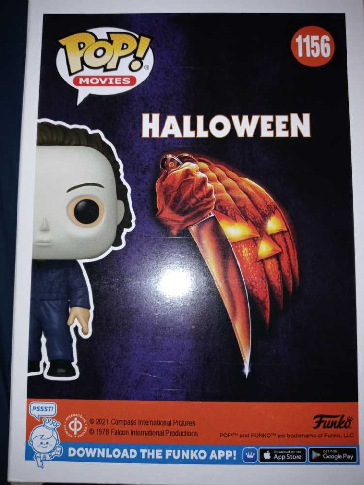 Michael Myers # 1156 - Funko Pop Movies (Halloween) action figure collectible [Barcode 889698574419] - Main Image 2