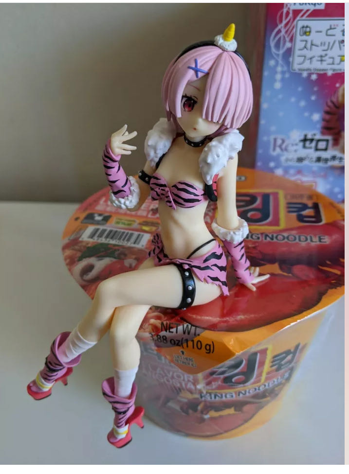 Re:Zero Ram NOODLE STOPPER  (Anime  - Re:Zero) action figure collectible - Main Image 2