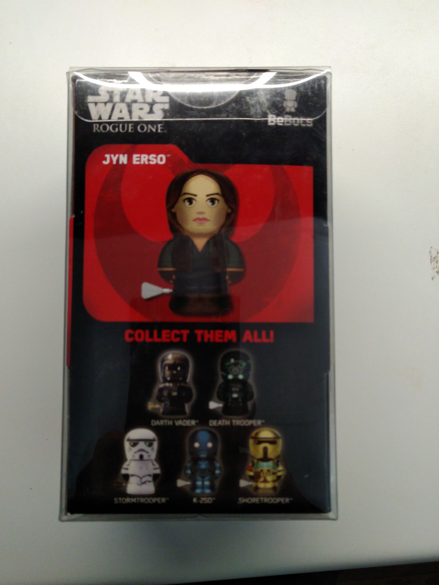 Jyn Erso - BeBots (Star Wars Wind-up) action figure collectible [Barcode 019649233663] - Main Image 2