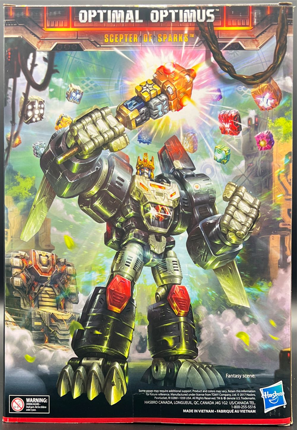 Optimal Optimus (Throne of the Primes) - Hasbro (Transformers: Beast Wars) action figure collectible [Barcode 630509734849] - Main Image 2