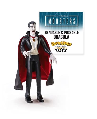 BendyFigs Universal Monsters: Dracula - Noble Toys (Universal Monsters) action figure collectible [Barcode 849421007140] - Main Image 1